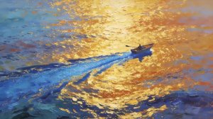 Визуальные поэмы - Клод Моне `Восход солнца`