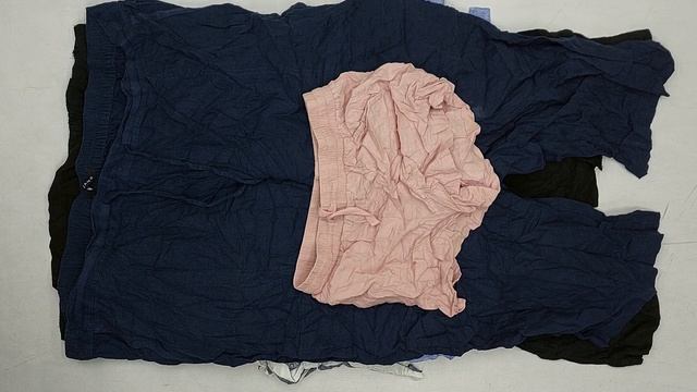 Лён микс (преимущ. штаны и шорты) секонд оптом 84 пак