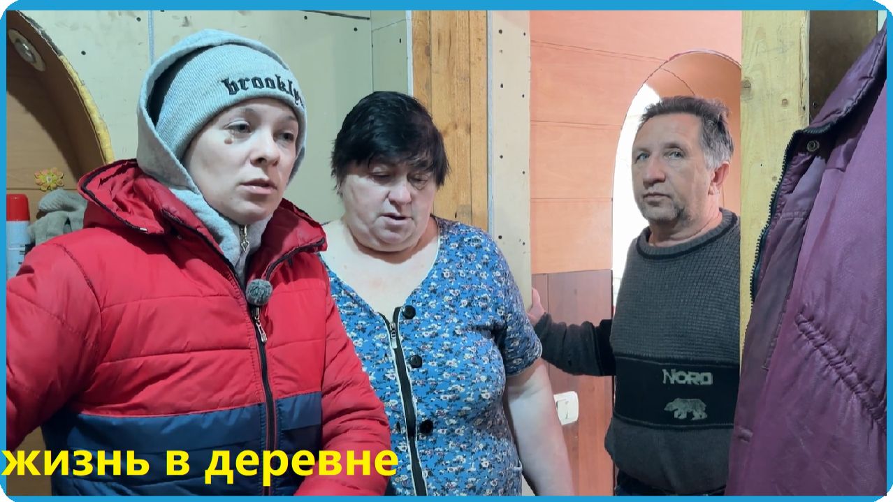 ЗИМА ИСПЫТЫВАЕТ НАС НА ПРОЧНОСТЬ, ПРОЗЕВАЛИ ОТЁЛ ДВОЙНИ У КОРОВЫ, ЖИЗНЬ В ДЕРЕВНЕ смотреть онлайн