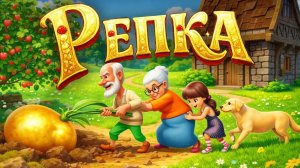 Репка- Русская народная сказка - Мультфильм для самых маленьких #сказка #репка #мультик