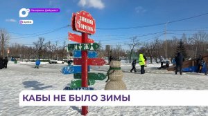 Жители Артёма и окрестностей вдоволь накатались на лыжах и коньках в центре зимнего городка