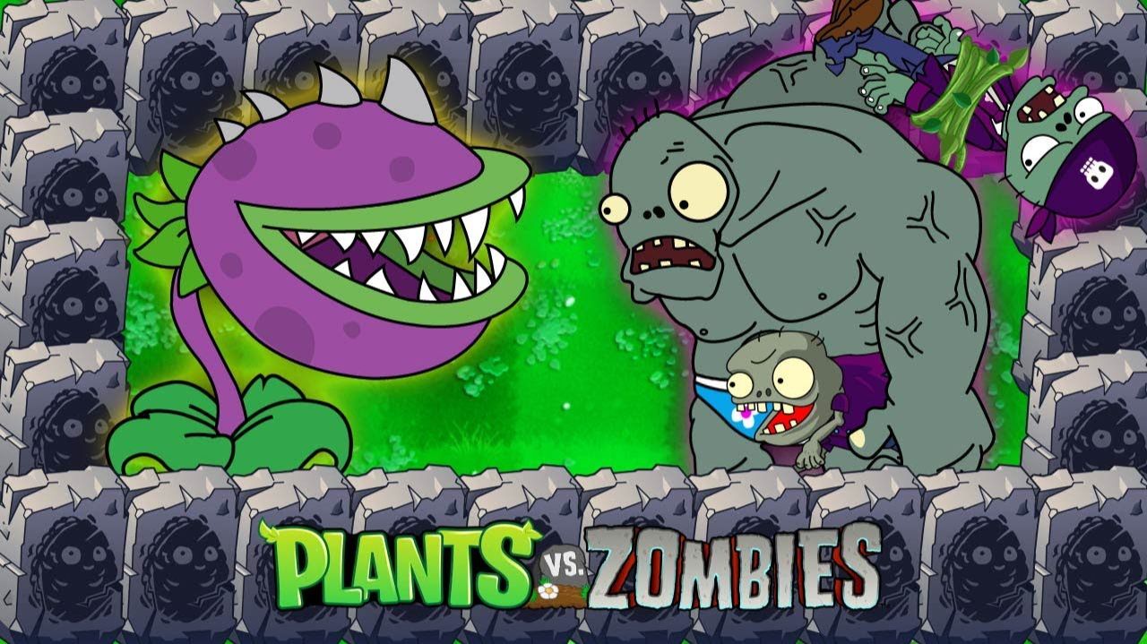 Зомби против растений! Plants vs Zombies ПвЗ PvZ Растения против Зомби смотреть онлайн