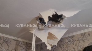 Последствия ночной атаки дронов на Северский район Краснодарского края