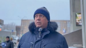 Одиночный пикет обманутого военного пенсионера.