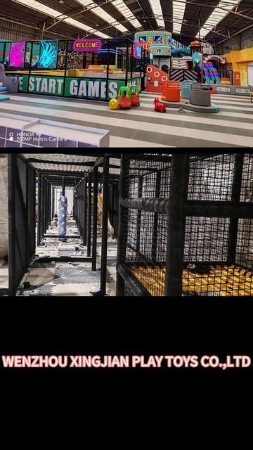 Мягкий крытый детский батутный парк для семейных праздников смотреть онлайн