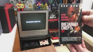 Видеокассета VHS "Внезапная смерть" 1995г. Жан-Клод Ван Дамм
