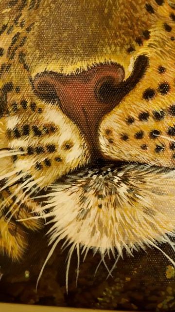 Леопард. Презентация картины