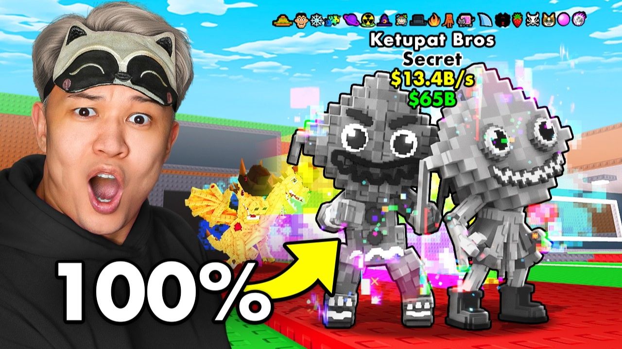 😱СЕКРЕТНЫЙ КРАФТ Ketupat Bros со ВСЕМИ МУТАЦИЯМИ... 100% ШАНС в Steal a Brainrot!!! смотреть онлайн