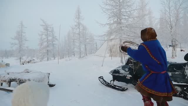 Как живет простая ненецкая семья на Ямале. смотреть онлайн