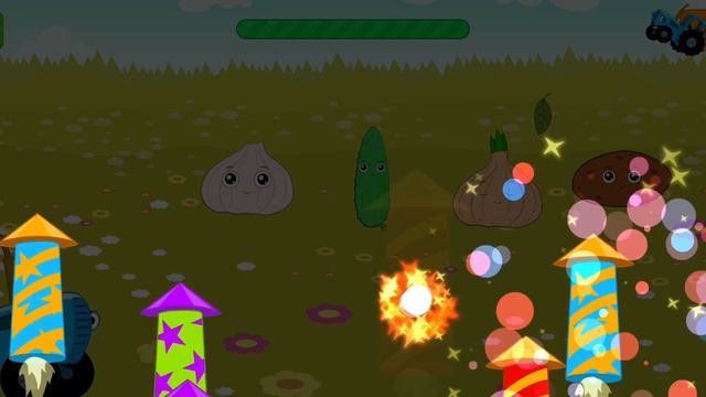 синий трактор игра для детей от 3 лет изучаем овощи! смотреть онлайн