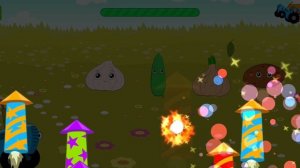 синий трактор игра для детей от 3 лет изучаем овощи!