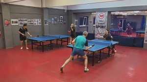 Коренюгин А. (679) - Нельсон Д. (696) настольный теннис 27.01 Малиновый 400+ турнир СПб