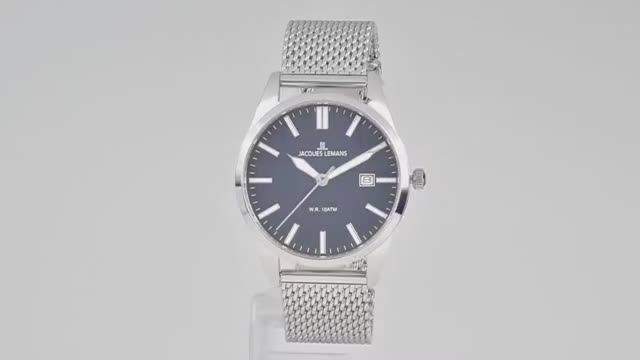 1-2002M, наручные часы Jacques Lemans смотреть онлайн