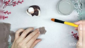 "Масленица", ватная игрушка, часть 2. Тулупчик