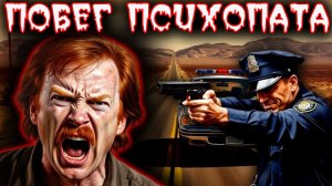 Побег психопата: Операция по поимке опасного преступника сбежавшего из тюрьмы. Тру крайм.