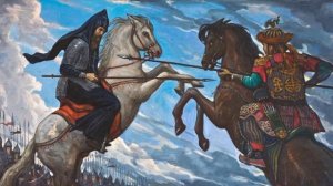 Ярослав Лебедев - Вольный взгляд у воинов русов (Поединок Александра Пересвета с Челубеем).