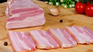 Всего 1 КГ мяса и Духовка! Элитная закуска своими руками. Домашний БЕКОН и ВЕТЧИНА без химии