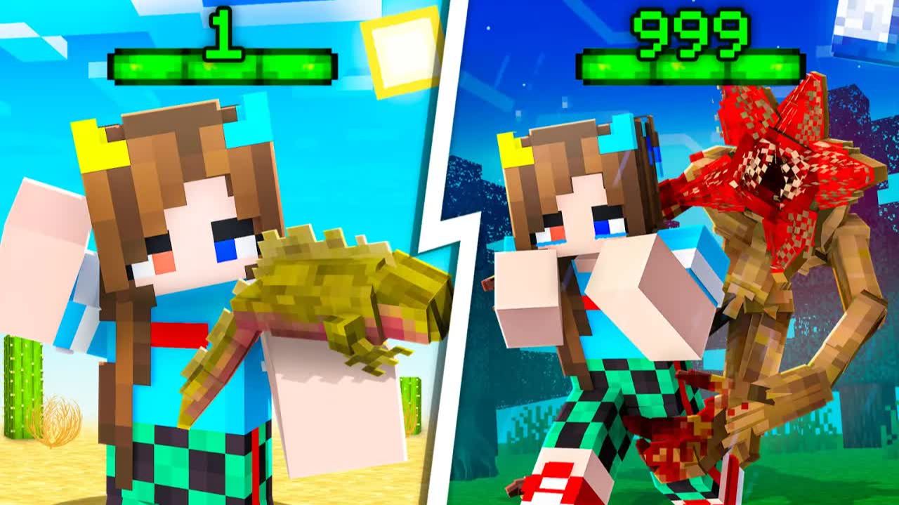 😨 Майнкрафт но ЖИЗНЬ ДЕМОГОРГОНА от Рождения До Смерти! смотреть онлайн