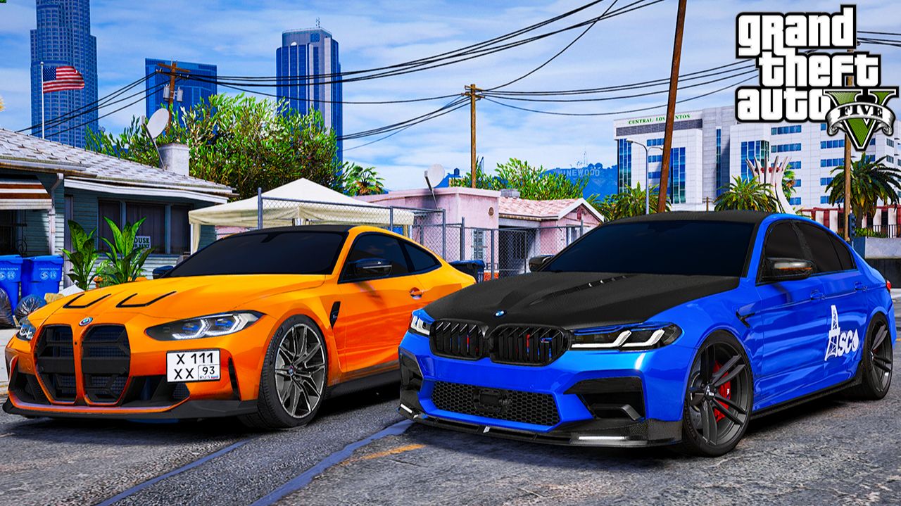 СДЕЛАЛ САМУЮ КРАСИВУЮ BMW M5 F90 И BMW M4 G82! УЛИЧНЫЕ ГОНКИ! ЖИЗНЬ БОМЖА В ГТА 5 (Мой Дом) 🌊ВОТЕР смотреть онлайн