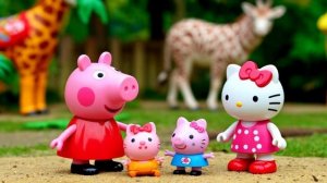 Мультики для детей. Свинка Пеппа и Хеллоу Китти