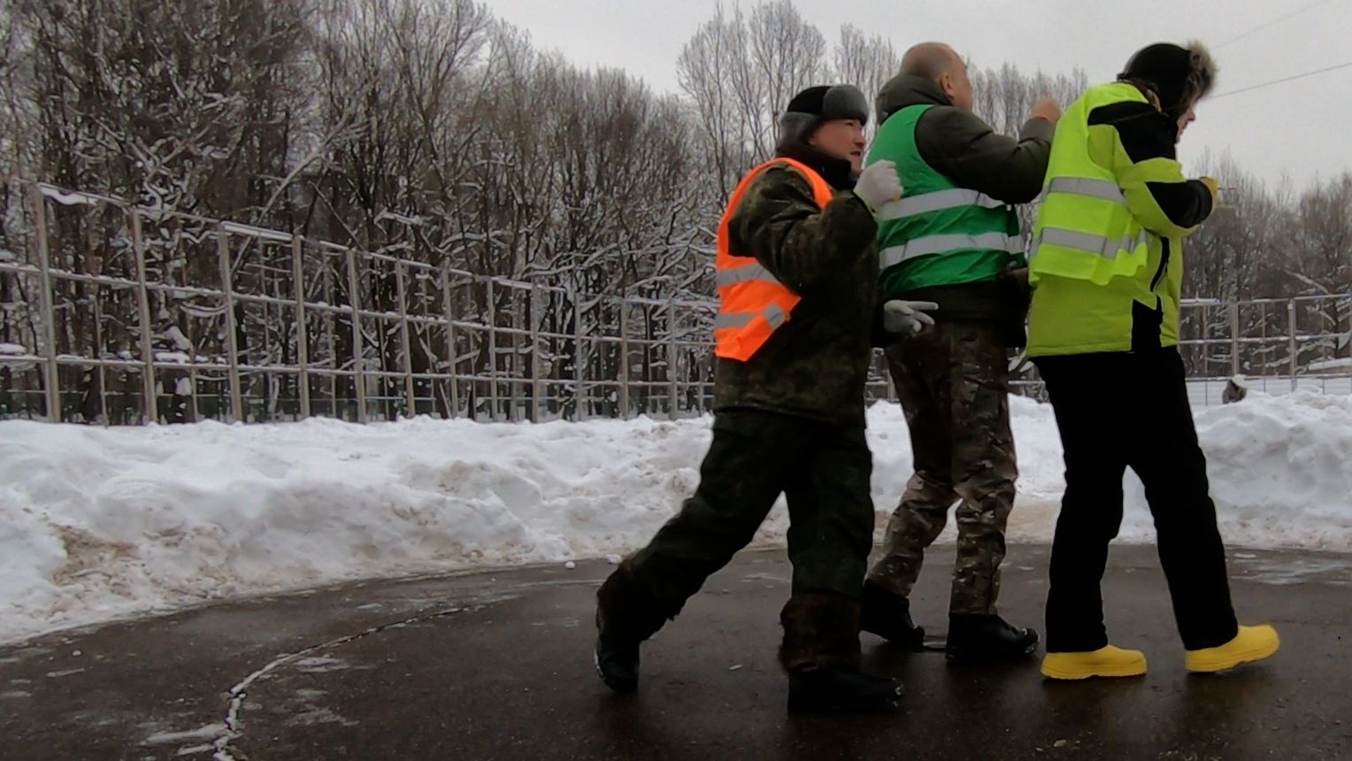 F2F 1 тур 2 тройка зимняя гонка, камера 2 смотреть онлайн