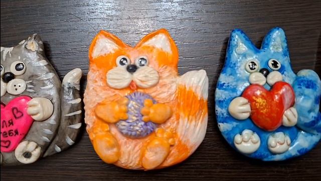 Магнитики Коты 