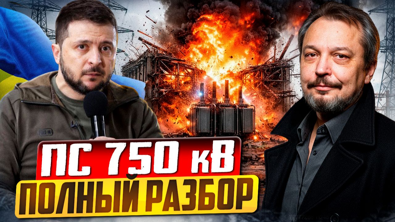 Конец света на Украине: Подстанции 750 кВ. ПОЛНЫЙ РАЗБОР смотреть онлайн