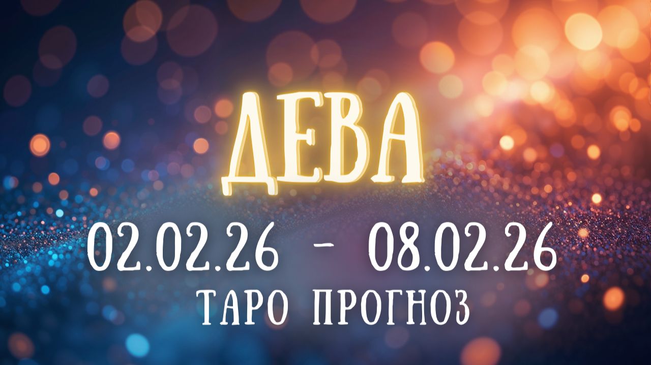 ДЕВА ♍ таро прогноз на неделю 02.02.26 - 08.02.26 смотреть онлайн