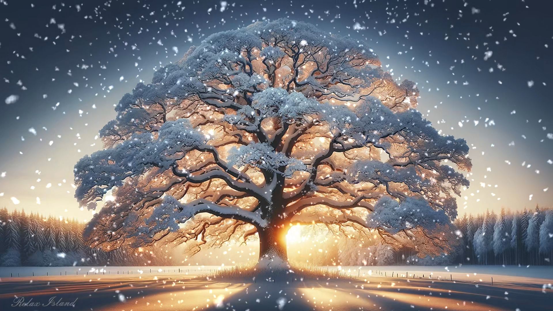 ❄️ ЗИМНЯЯ ОЧЕНЬ КРАСИВАЯ УСПОКАИВАЮЩАЯ МУЗЫКА ДЛЯ СНА 🎵 РАССЛАБЛЯЮЩАЯ МУЗЫКА ДЛЯ ДУШИ НА ЗАКАТЕ смотреть онлайн