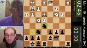 Защиту Филидорова Саша играет здорово, да? Дмитрий Щукин - Александр Гельман. Партия№3