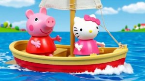 Мультики для детей. Свинка Пеппа и Хеллоу Китти