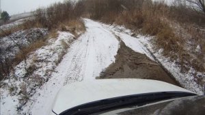 Lada Granta Fl Поездка по полю , прогулка с собакой