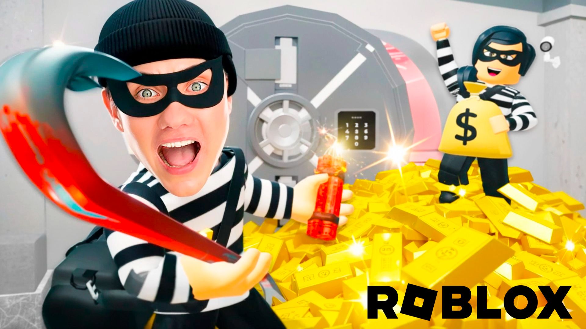 Мы ограбили Roblox на 999999$! Идеальное ограбление в ROB IT! смотреть онлайн
