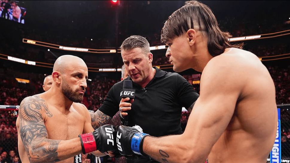 Волкановски Лопес 2. Полный бой на UFC 325 смотреть онлайн