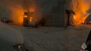 Пожар, вспыхнувший на складе с текстилем в Одинцове, локализован