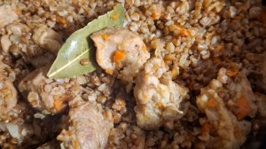 Гречка с мясом и овощами-смачно и просто!