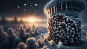 Пчелы вымирают из-за ХОЛОДА? Шок-вывод профессора Кашковского (зимовка пчел)