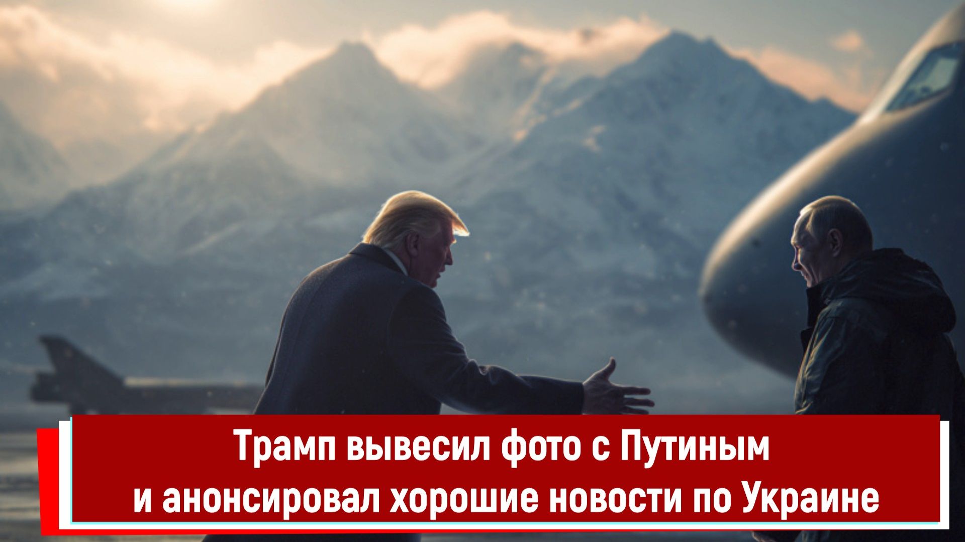 Трамп вывесил фото с Путиным и анонсировал хорошие новости по Украине смотреть онлайн
