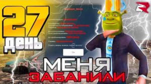 [ШТОРМ] МЕНЯ ЗАБАНИЛИ Путь Бомжа за 365 ДНЕЙ на РОДИНА РП 12 родина мобайл [get.gt]