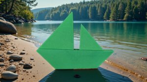 Как сделать кораблик из бумаги. Легкий способ сделать корабль