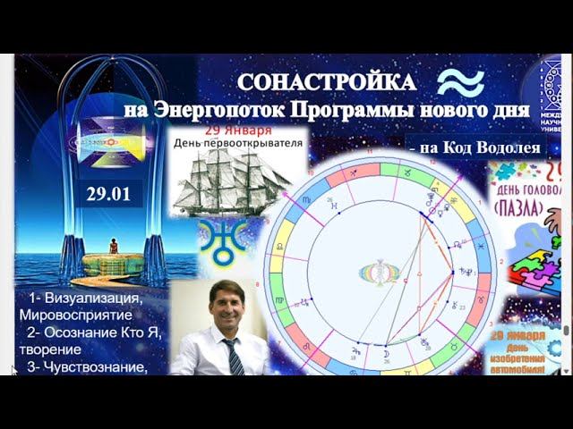 СОНАСТРОЙКА на энергопоток нового дня зимы, на Программу Водолея-Урана-Земли-Человечества,29.01.МНШУ смотреть онлайн