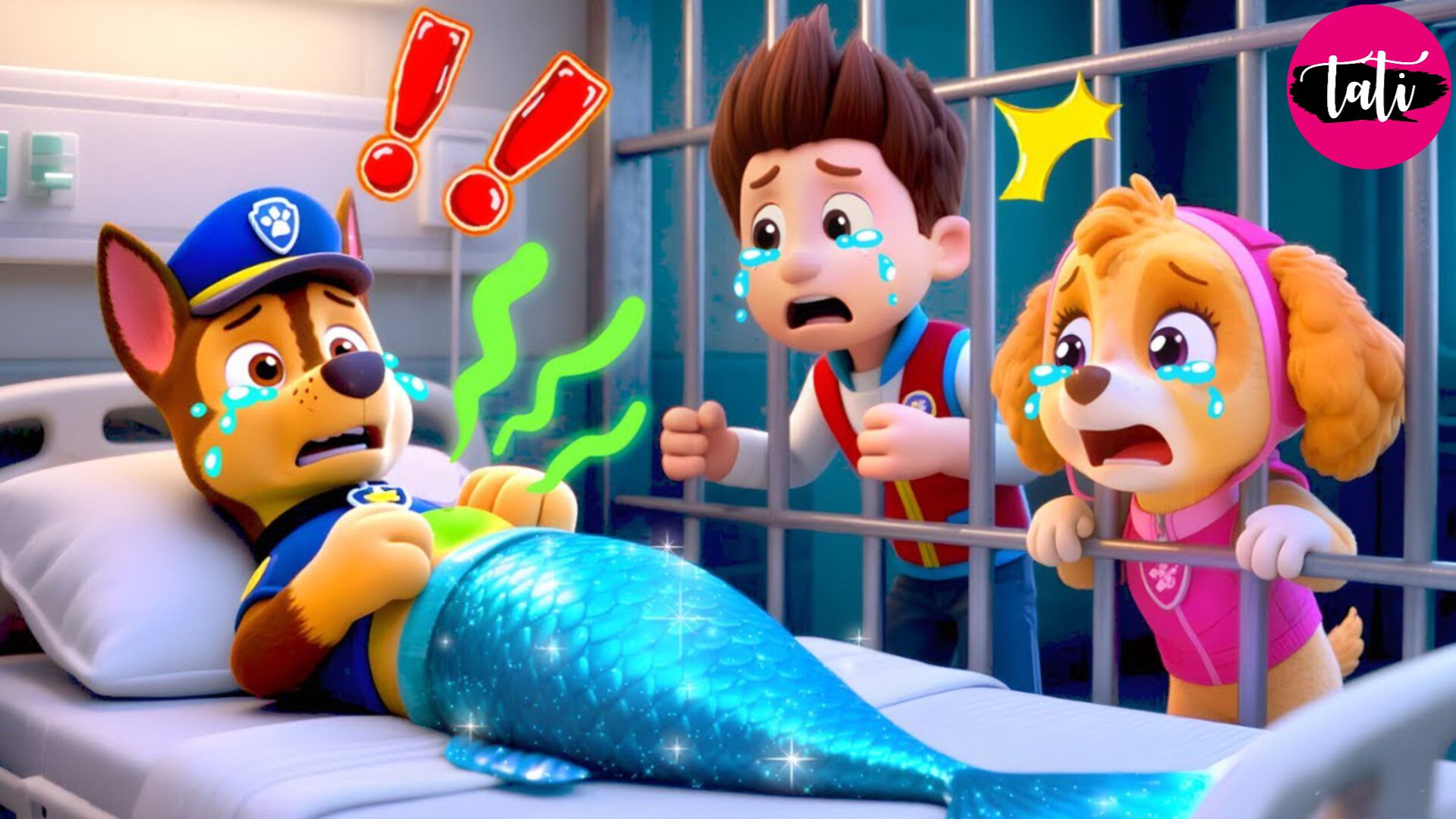 Щенячий патруль и Маршалл. Залипательное видео. Мультфильм для детей и малышей. Анимация 151 смотреть онлайн