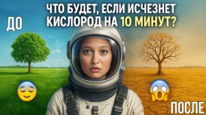 Что будет если ИСЧЕЗНЕТ кислород на 10 МИНУТ?