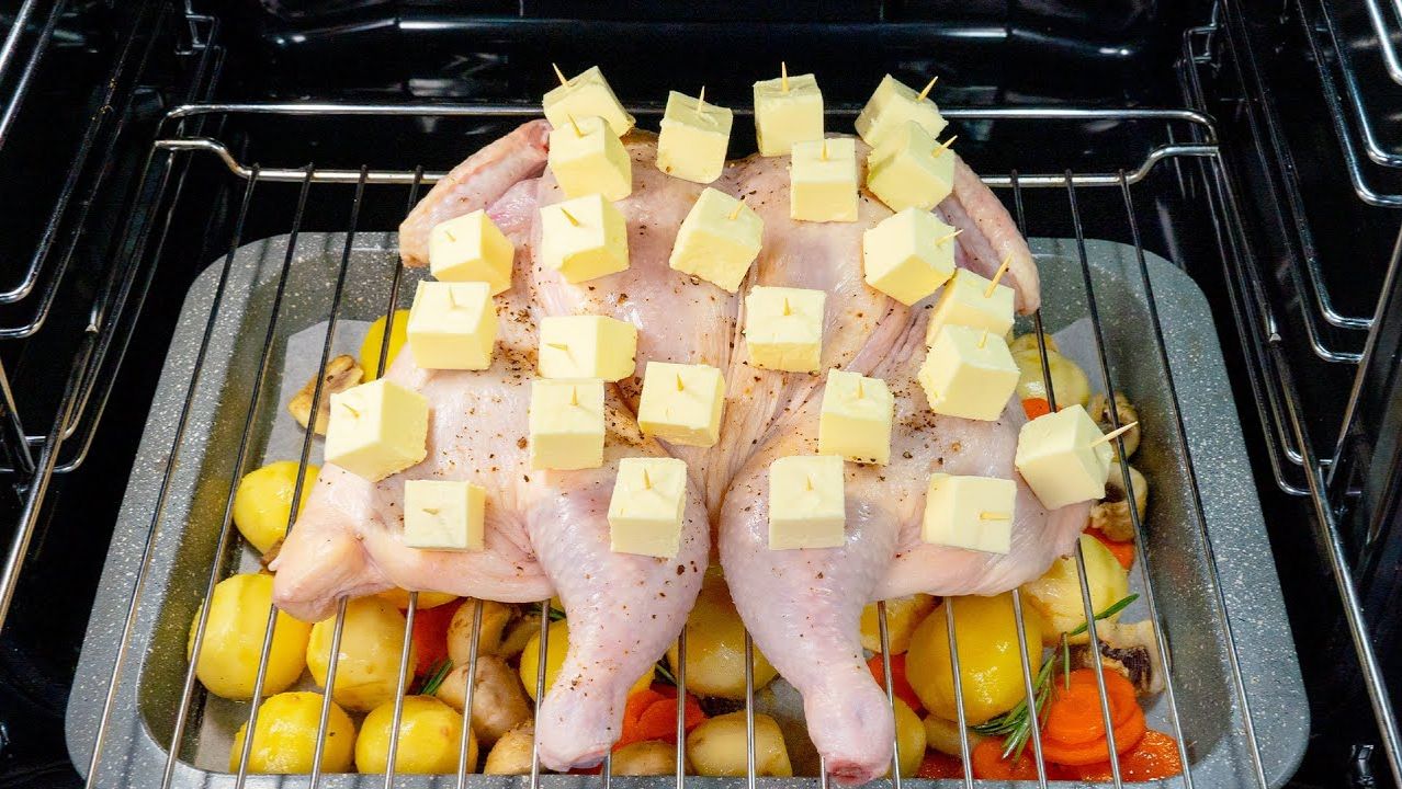 Мало кто знает этот секрет. Вот как приготовить самую нежную курицу! смотреть онлайн