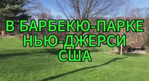 В барбекю-парке в Нью-Джерси США