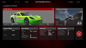 Automobilista 2. Пробую онлайн гонку в LFM.