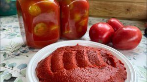 Домашняя ТОМАТНАЯ паста + РЕЦЕПТ! Мало сделала!