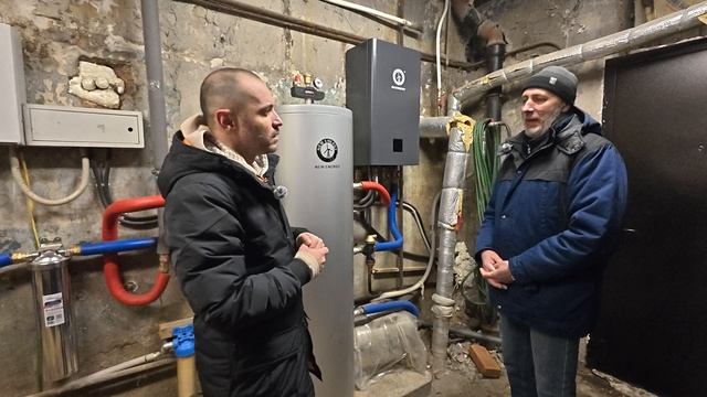 Тепловой насос New Energy Suntide 18,5 кВт для отопления в старом фонде смотреть онлайн