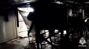 Пожар на птицефабрике посёлок Сосновый. 27.01.2026г.