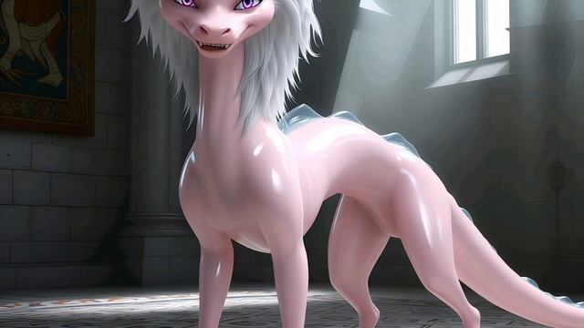 живое видео говорит полностью лысый дракон сису от диснея